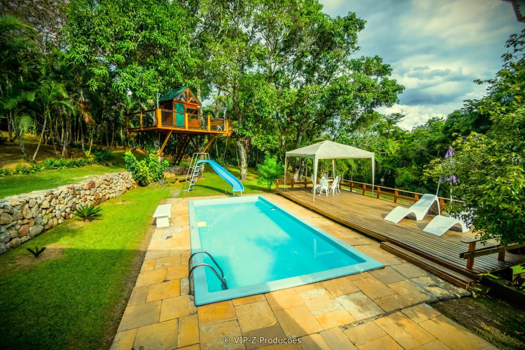Chacara Atibaia Com Casa Na Arvore Esterno foto