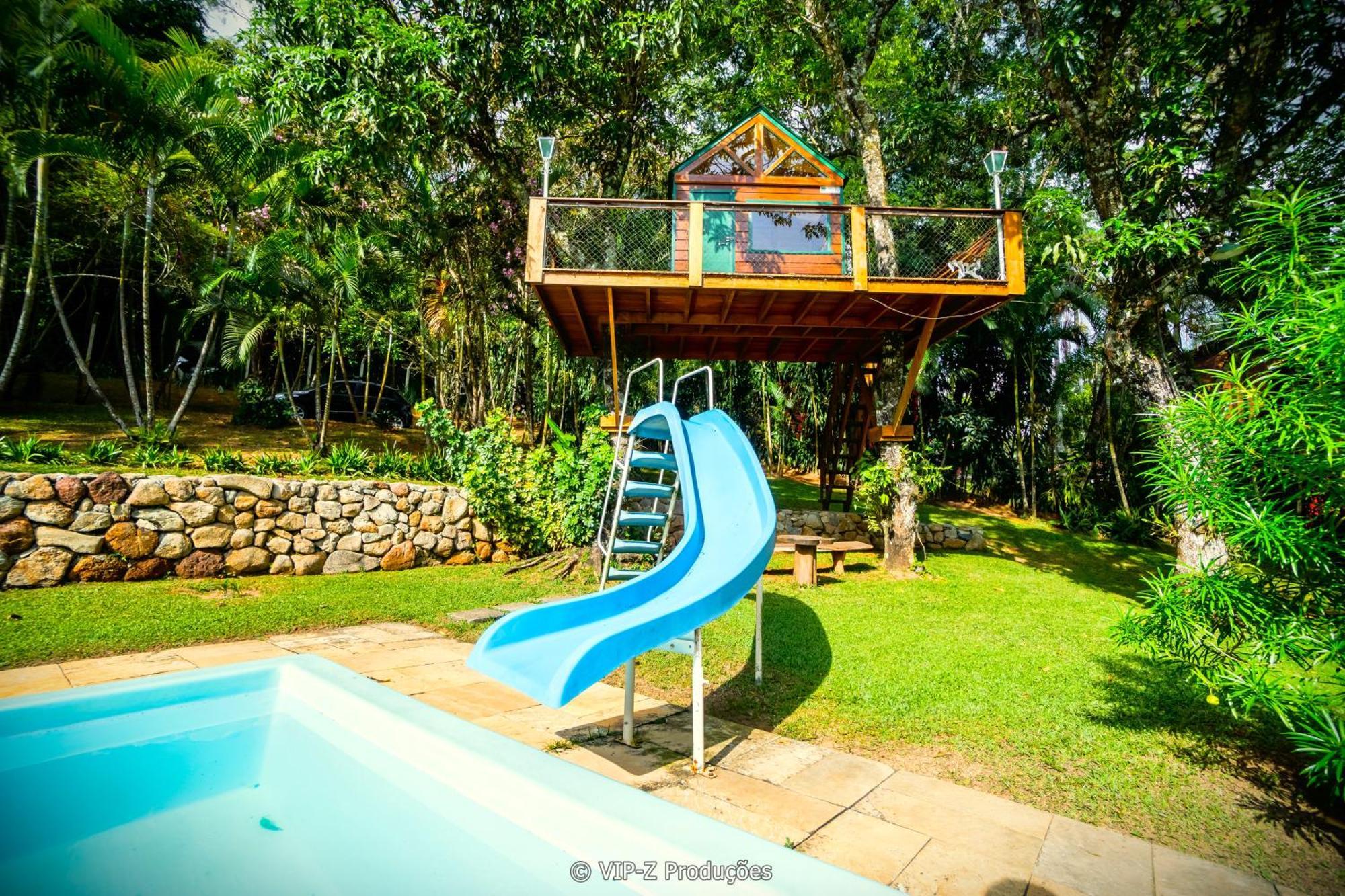 Chacara Atibaia Com Casa Na Arvore Esterno foto